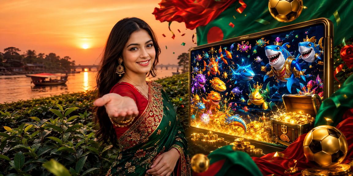 রাজশাহীতে জনপ্রিয় মজা বন্য মাছ ধরার গেম